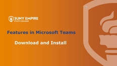 Go to Download and Install for Windows Users - Features in MS Teams with duration: 2 minutes, 42 seconds
