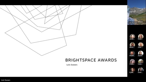 Thumbnail for entry Using Awards in Brightspace-20230606