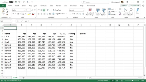 Thumbnail for Excel IF function combined with AND and OR functions by Chris Menard - BUSN 3127