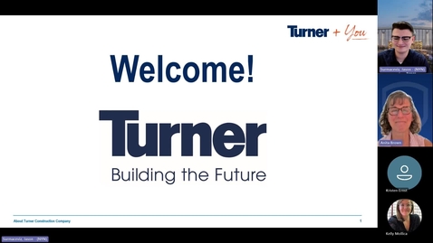 Thumbnail for An Overview of Opportunities with Turner Construction