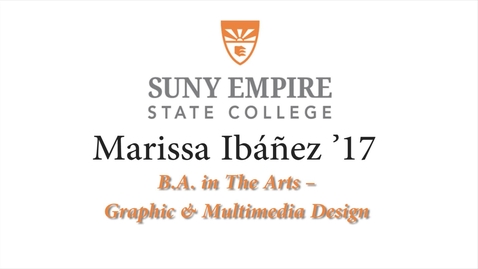 Thumbnail for entry Marissa Ibanez ’17