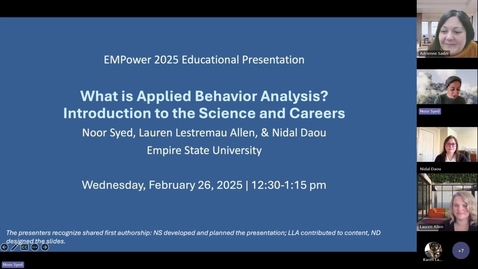 Thumbnail for What is Applied Behavior Analysis Introduction to the Science and Careers
