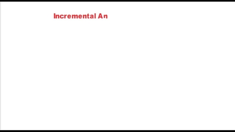Thumbnail for Demo -Incremental analysis Make or buy - ACCT 2010