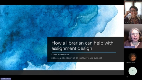 Thumbnail for How Librarians Can Help With Assessment Design