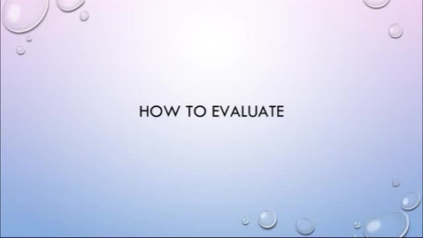 Thumbnail for entry OER Bootcamp Video 1-3 - OERs and How To Evaluate Them