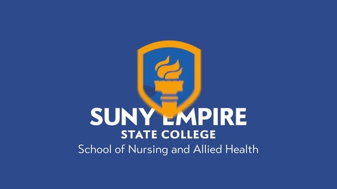Thumbnail for entry SUNY Empire - 2020 Winter Commencement - School of Nursing &amp; Allied Health