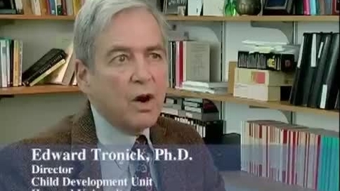 Thumbnail for Still face experiment Dr. Edward Tronick - HUDV 1015