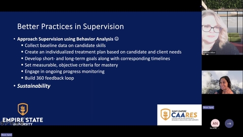 Thumbnail for Ethical and Affirming Supervision Workshop