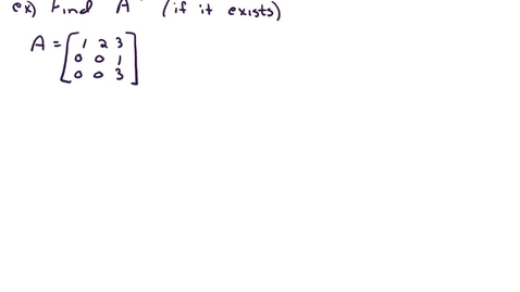 Thumbnail for entry Sec 2.4 Inverse of a 3x3 and properties of inverses