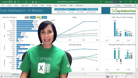 Thumbnail for Secrets to Building Excel Dashboards in Under 15 Minutes &amp; UPDATES with 1 CLICK! - BUSN 3127