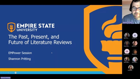 Thumbnail for The Past, Present, and Future of Literature Reviews