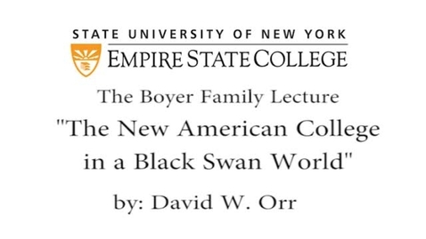 Thumbnail for entry 2013 Boyer Lecture - David Orr