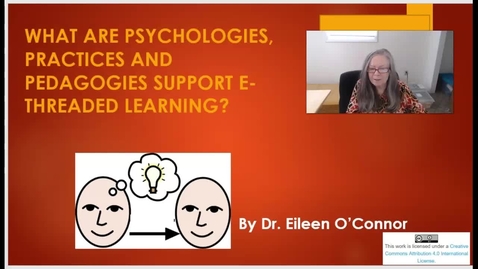 Thumbnail for entry Lecture: Pedagogical approaches to designing online learning