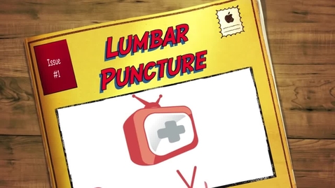 Thumbnail for entry Lumbar Puncture