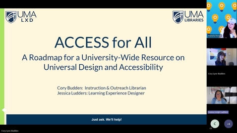 Thumbnail for ACCESS for All A Roadmap for University-Wide Course on Universal Design and Accessibility