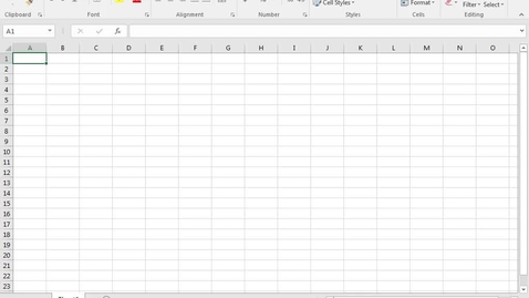 Thumbnail for Excel: Basic Skills Part 1: Formatting Cells