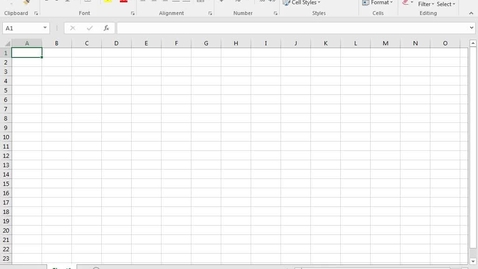 Thumbnail for entry Excel: Basic Skills Part 1: Formatting Cells