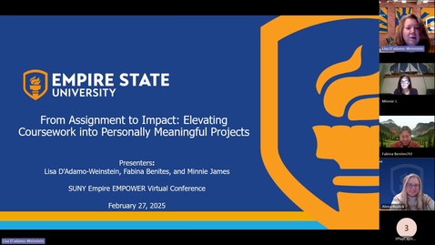 Thumbnail for From Assignment to Impact Elevating Coursework into Personally Meaningful Projects
