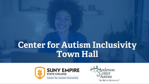 Thumbnail for entry Center for Autism Inclusivity Question and Answer Session, Oct. 26, 2020