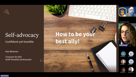 Thumbnail for Student Self-Advocacy