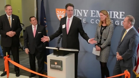 Thumbnail for William Moehle at the Rochester Ribbon Cutting