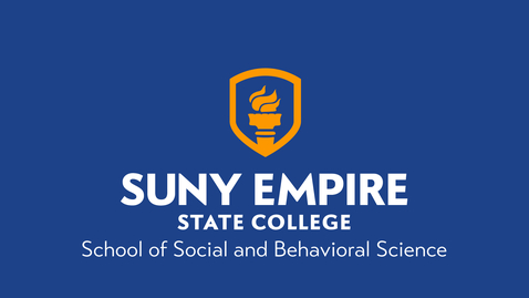 Thumbnail for SUNY Empire - 2020 Winter Commencement - School of Social &amp; Behavioral Sciences
