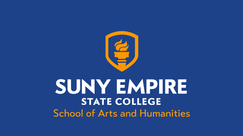 Thumbnail for entry School of Arts &amp; Humanities - 2021 SUNY Empire Virtual Summer Commencement