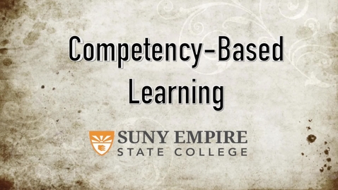 Thumbnail for Introduction to Competency Based Learning