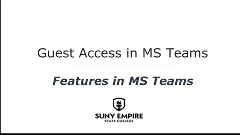 Thumbnail for Accessing MS Teams without Logging In (Guest Access)