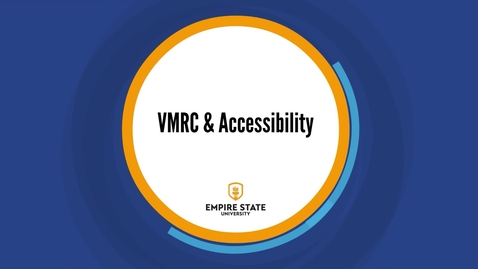 Thumbnail for VMRC &amp; Accessibility Resources and Services