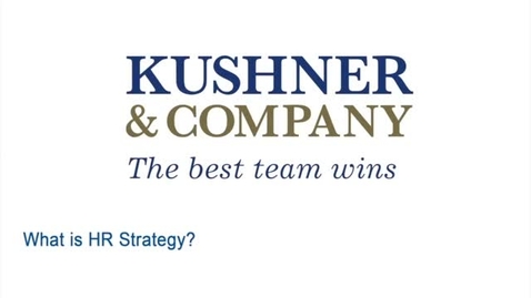 Thumbnail for What is HR Strategy? - HRMS 3040