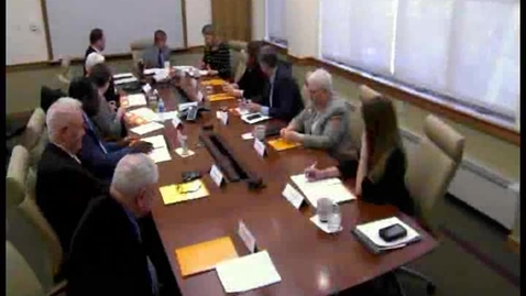 Thumbnail for College Council Meeting - March 9, 2016