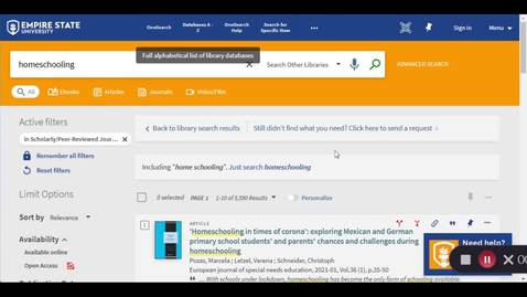 Thumbnail for Find and Understand Scholarly Sources