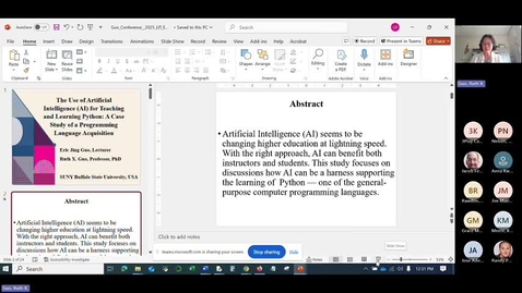 Thumbnail for The Use of Artificial Intelligence (AI) for Teaching and Learning Python