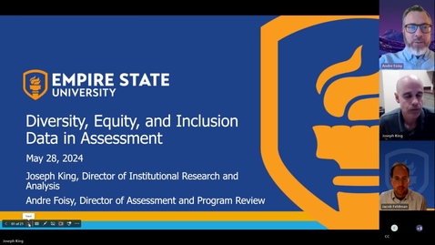 Thumbnail for Diversity, Equity, and Inclusion Data in Assessment