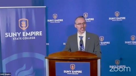 Thumbnail for entry SUNY Empire State College EPP Press Conference