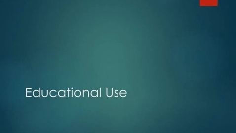 Thumbnail for Educational Use and Teach Act (section 4)