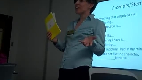 Thumbnail for How to Model Literature Response Journals for Students - EDUC 6010