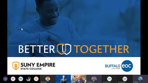 Thumbnail for SUNY Empire and the Buffalo Educational Opportunity Center MOU - 2/25/2021