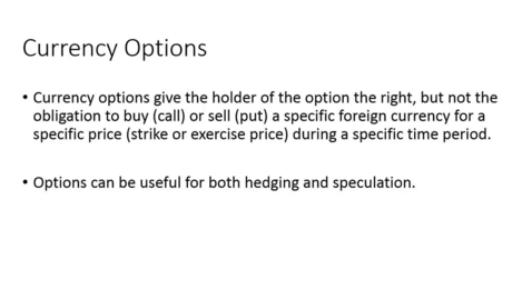 Thumbnail for Currency Options - FSMA 3030