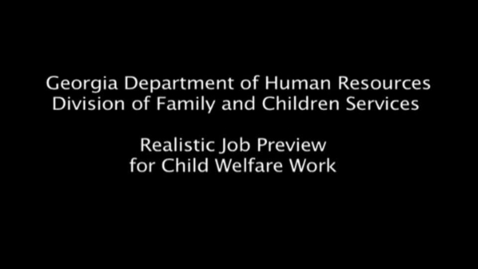Thumbnail for Life as a Case Manager - HUSV 2010