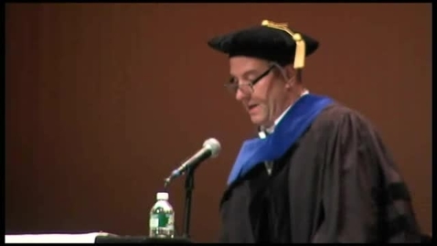 Thumbnail for 2015 Commencement Speaker - Robert Roach 