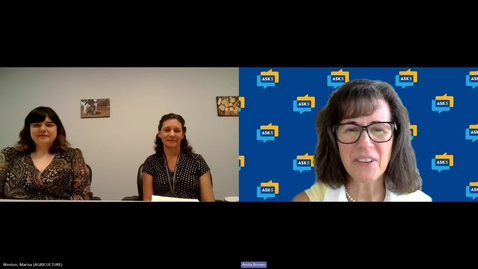 Thumbnail for Ask5: Rooted in Opportunity Discover Careers in Agriculture and Local Food Promotion with Amy Sacco, '18, and Marisa Weston