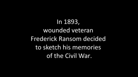 Thumbnail for Restored sketchbook of Civil War Soldiers life - CRWR 3030