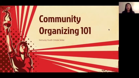 Thumbnail for entry Community Organizing 101
