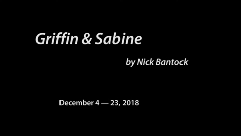 Thumbnail for GRIFFIN &amp; SABINE - by Nick Bantock - CRWR 3030