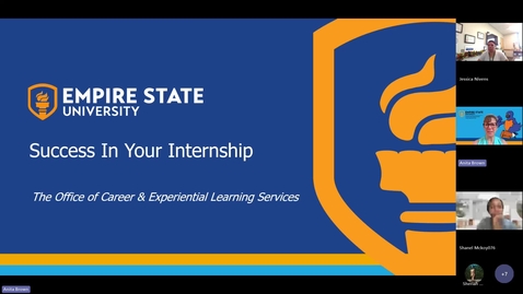 Thumbnail for Success in Your Internship