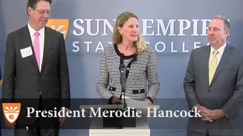 Thumbnail for Merodie Hancock at the Rochester Ribbon Cutting