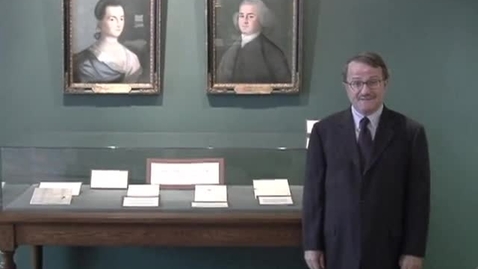 Thumbnail for Video Tour John Adams A Life in Letters Exhibit - CRWR 3030