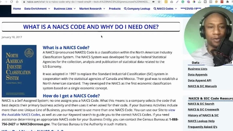 Thumbnail for What is a NAICS Code and How to Find Yours - MGMT 3022